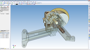 Параметрическая модель масляного насоса в T-FLEX CAD