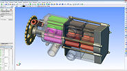 Разработка параметрических трехмерных моделей масляных насосов двигателя внутреннего сгорания
