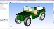 3D-модель автомобиля Willys MB